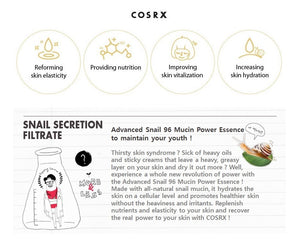 Cosrx Advanced Snail 96 Mucin Power Essence - HallYu Cosmetics - 3