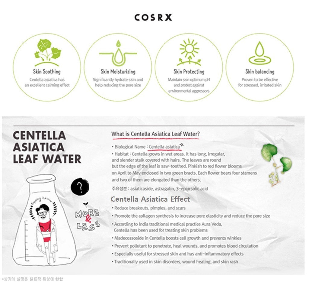 Cosrx Centella Water Alcohol Free Toner - HallYu Cosmetics - 3