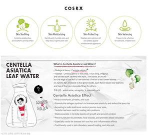 Cosrx Centella Water Alcohol Free Toner - HallYu Cosmetics - 3