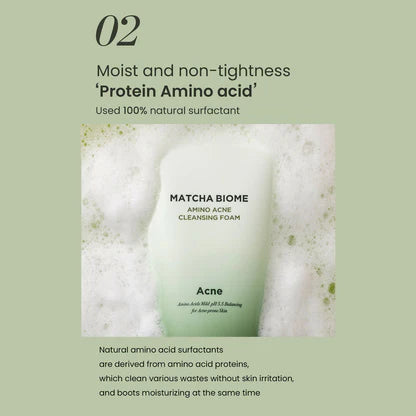 HEIMISH Matcha Biome Amino Acne Cleansing Foam 150g