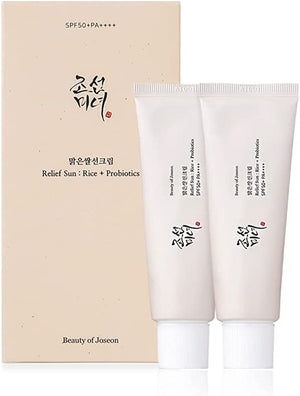 Beauty of Joseon Relief Sun: Rice+Probiotics SPF 50+ PA++++ (2 pack)