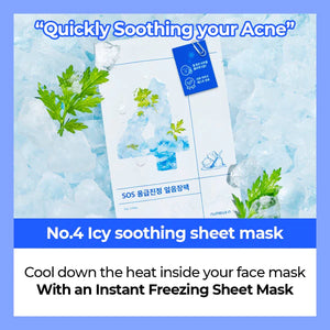 NUMBUZIN No. 4 SOS Icy Soothing Sheet Mask