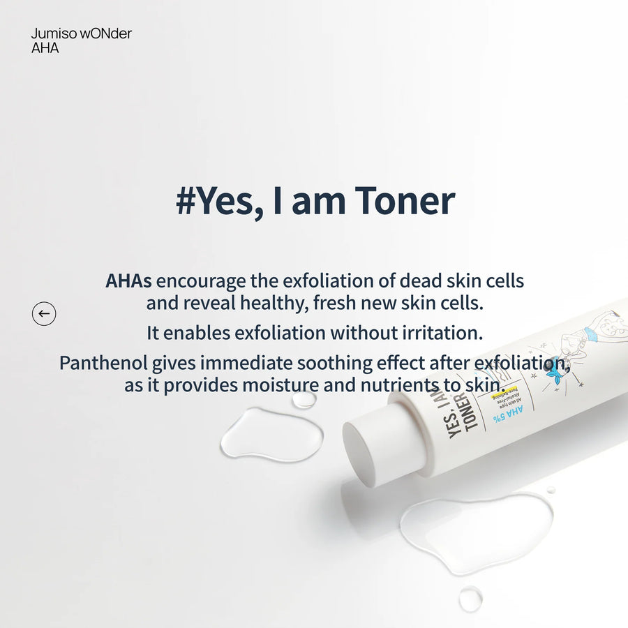 JUMISO Yes I Am Toner AHA 5% 150ml